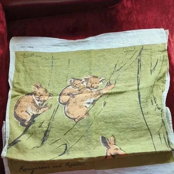 Vintage Australian tea towel - Picture 3 of 5